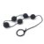chinese-balls-chain-black (1) A-GUSTO Chinese ballenketting zwart