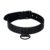 collar-with-leash-black-matt (1) LOVETOY Halsband met Riem Zwart Mat