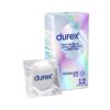 condoms-invisible-extra-lub-12ud DUREX Condooms Invisible Extra Lub 12 stuks