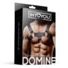domine-male-chest-bondage-harness-vegan-leather (3) INTOYOU BDSM LINE Domine Mannelijke Borstbondage Harnas Veganistisch Leer