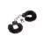 furry-handcuffs-black (1) MASTER SERIES Harige Handboeien Zwart
