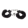 furry-handcuffs-black MASTER SERIES Harige Handboeien Zwart