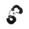 furry-handcuffs-black (2) MASTER SERIES Harige Handboeien Zwart