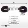 furry-handcuffs-black (8) MASTER SERIES Harige Handboeien Zwart