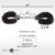 furry-handcuffs-black (8) MASTER SERIES Harige Handboeien Zwart