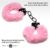 furry-handcuffs-pink (3) MASTER SERIES Harige Handboeien Roze