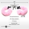 furry-handcuffs-pink (5) MASTER SERIES Harige Handboeien Roze