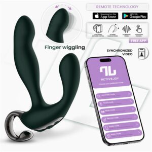 INTOYOU APP-SERIE Greeny Prostaatmassager met vingerbewegingen en app