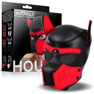 INTOYOU BDSM LINE Hound Dog Hound met afneembare muilkorf Neopreen