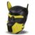 hound-neoprene-dog-hound-removable-muzzle-blackyellow-one-size (1) INTOYOU BDSM LINE Hond Neopreen Muilkorf