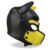hound-neoprene-dog-hound-removable-muzzle-blackyellow-one-size (3) INTOYOU BDSM LINE Hond Neopreen Muilkorf