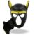 hound-neoprene-dog-hound-removable-muzzle-blackyellow-one-size (4) INTOYOU BDSM LINE Hond Neopreen Muilkorf