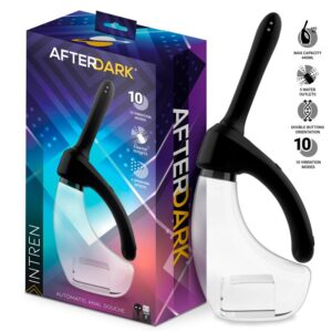 AFTERDARK Intren Automatische Anale Douche met Vibratie en 5 Wateruitgangen