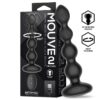 INTOYOU Mouve Anale Plug met Golven en Trillen, inclusief Afstandsbediening en 2 Motoren