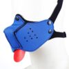 A-GUSTO Neopreen Puppy Gezichtsmasker Blauw