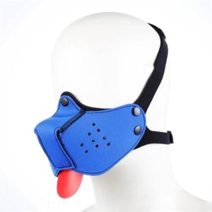 A-GUSTO Neopreen Puppy Gezichtsmasker Blauw