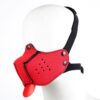 A-GUSTO Neopreen Puppy Gezichtsmasker Rood