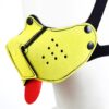 neoprene-puppy-face-mask-yellow (2) A-GUSTO Neopreen Puppy Gezichtsmasker Geel