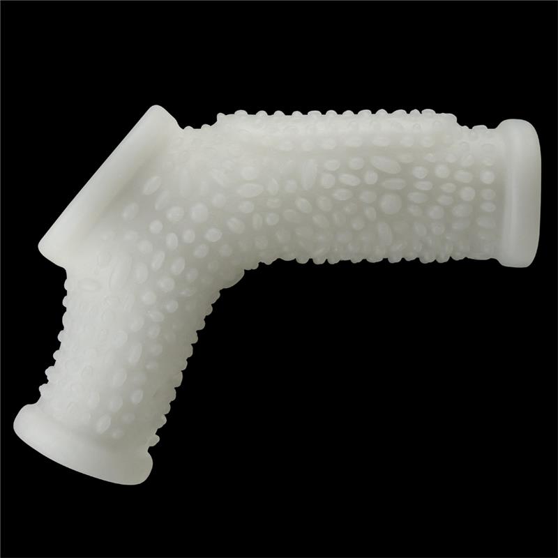 LOVETOY Penis- en testikelhoes met vibratie Drip Knights