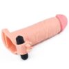penis-sleeve-with-vibration-add-2-pleasure-x-tender-flesh (1) LOVETOY Penis Sleeve met vibratie, 5 cm extra plezier, zacht vlees