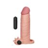 penis-sleeve-with-vibration-add-2-pleasure-x-tender-flesh LOVETOY Penis Sleeve met vibratie, 5 cm extra plezier, zacht vlees