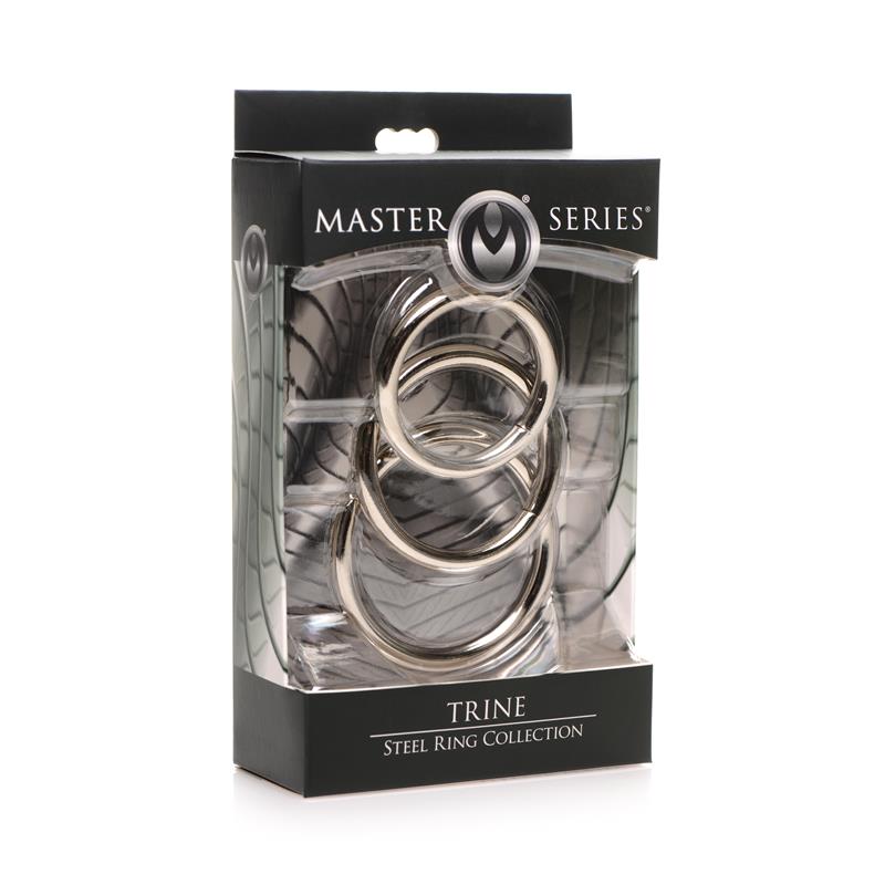 trine-set-of-3-steel-c-ring (1) MASTER SERIES Trine Set van 3 stalen C-ringen