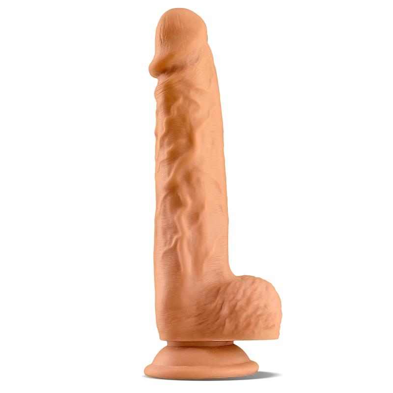 MAX & CO Andi Realistische Dildo met Testikels 9,1 inch Vleeskleurig