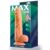 MAX & CO Andi Realistische Dildo met Testikels 9,1 inch Vleeskleurig