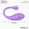bulby-egg-vibrator-with-app-lavander (8) INTOYOU APP SERIE Bolvormige eivibrator met app