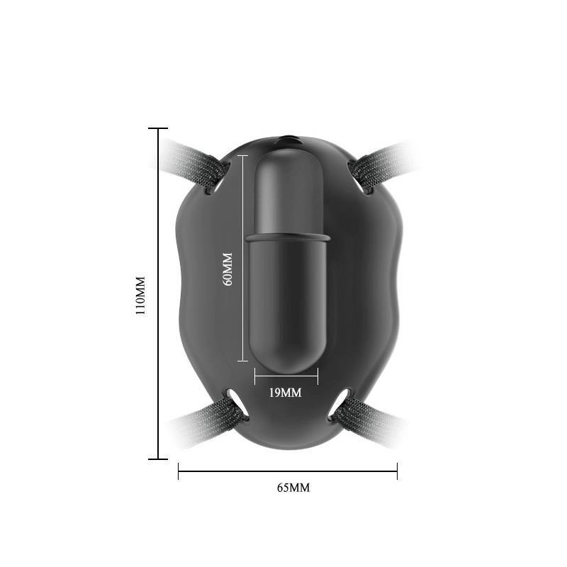 PRETTYLOVE Carter Strap-on Vibrator