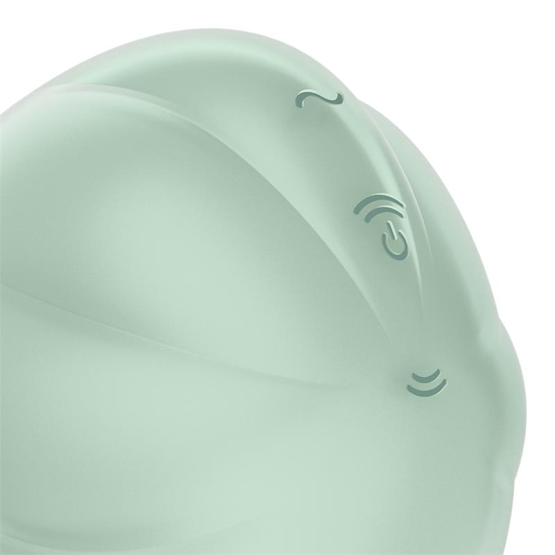 cloud-dancer-clit-sucker-and-vibe-mint (2) SATISFYER Cloud Dancer Clit Sucker en Vibe Mint