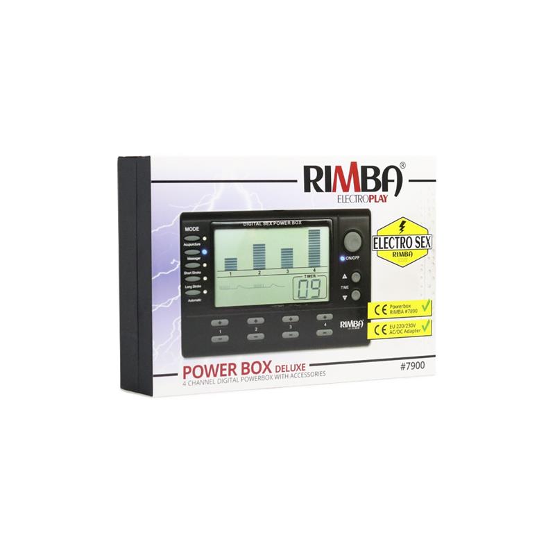 ELECTRO PLAY Electro Sex Power Box Set met LCD-scherm