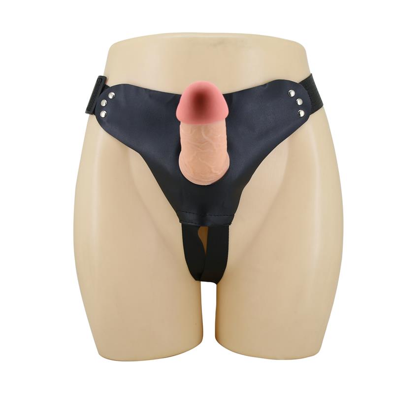 hollow-strap-on-harness-wt-dildo-19-cm-mavis (7) PRETTYLOVE Holle Strap-on Harnas met Dildo 19 cm Mavis