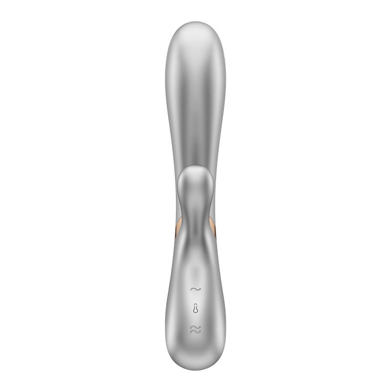 hot-lover-heat-effect-vibe-with-app-silver-and-champagne (2) SATISFYER Hot Lover Hitte-effect Vibe met app