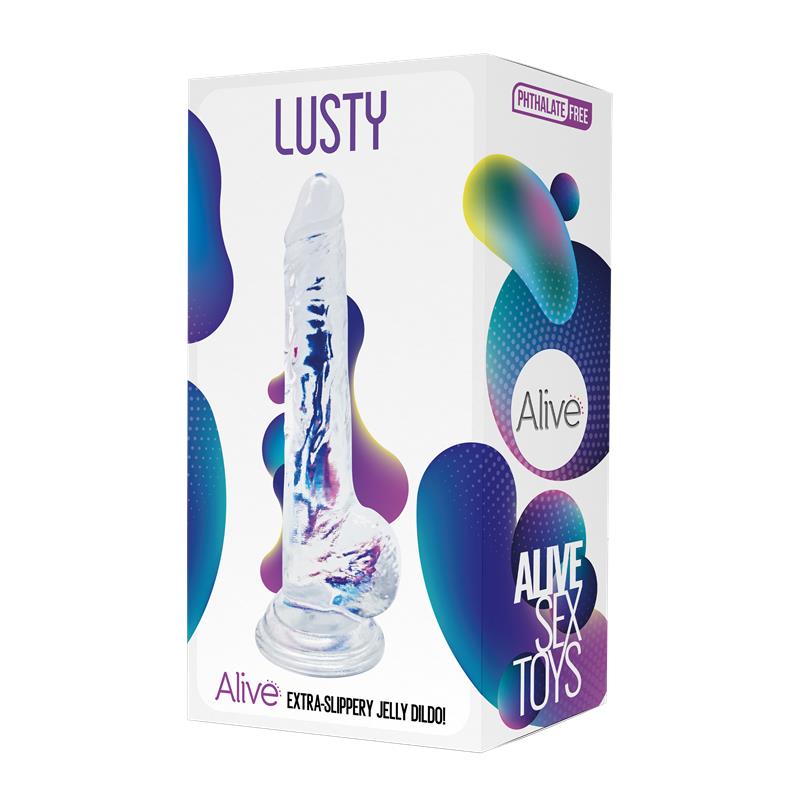 ALIVE Jelly Dildo Lusty 18 cm