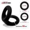 BEAST RINGS Massieve siliconen dubbele penisring 2,5 / 3 cm