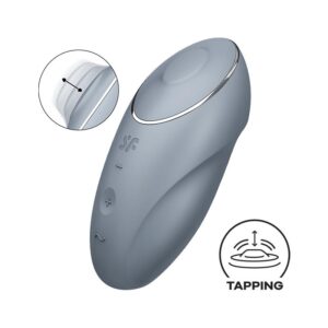 SATISFYER Tap and Climax 1 Vibrator en tapping