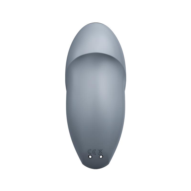 tap-and-climax-1-vibrator-and-tapping-grey (5) SATISFYER Tap and Climax 1 Vibrator en tapping