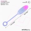INTOYOU APP SERIE Vibrerend Ei Dubbellaags Siliconen met APP