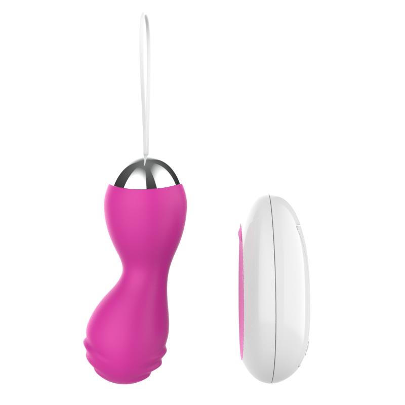 A-GUSTO vibrerend ei met afstandsbediening USB roze