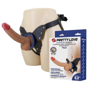 PRETTYLOVE Wells Universeel Strap-On Harnas met Dildo